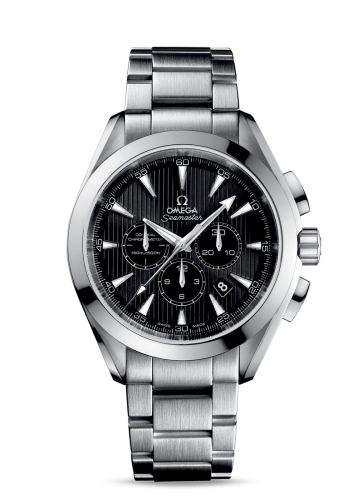 Omega Seamaster Aqua Terra 150M Co-Axial 44 Chronograph Stainless Steel / Black / Bracelet